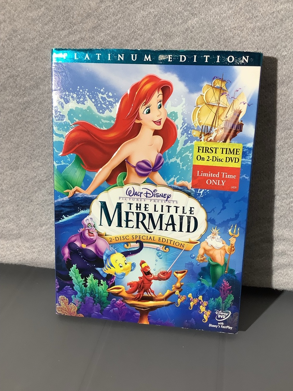 The Little Mermaid Platinum Edition DVD, tested